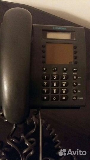 Телефон Siemens кнопочный стационарный