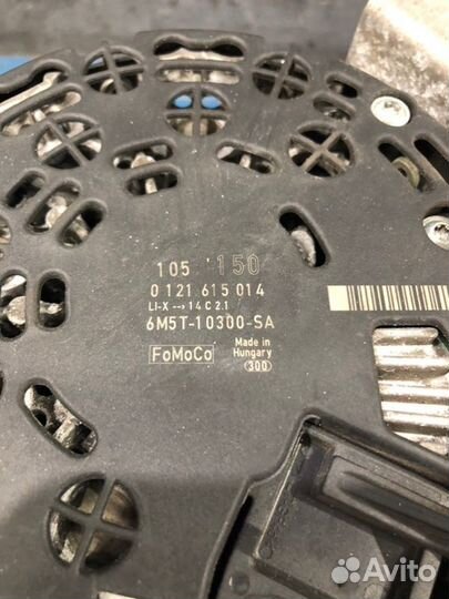 Генератор Ford Kuga CBV B5254T 2.5T