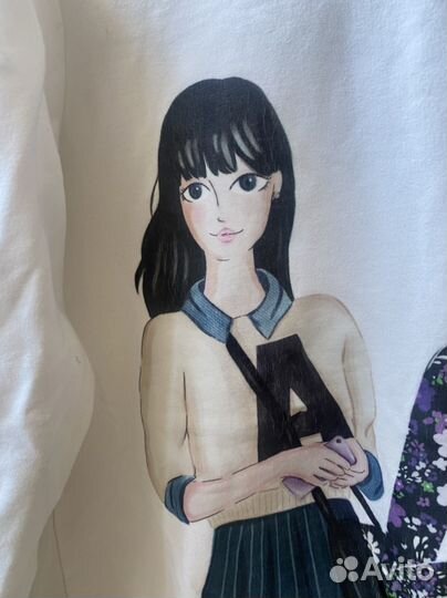 Свитшот для девочки 7 лет