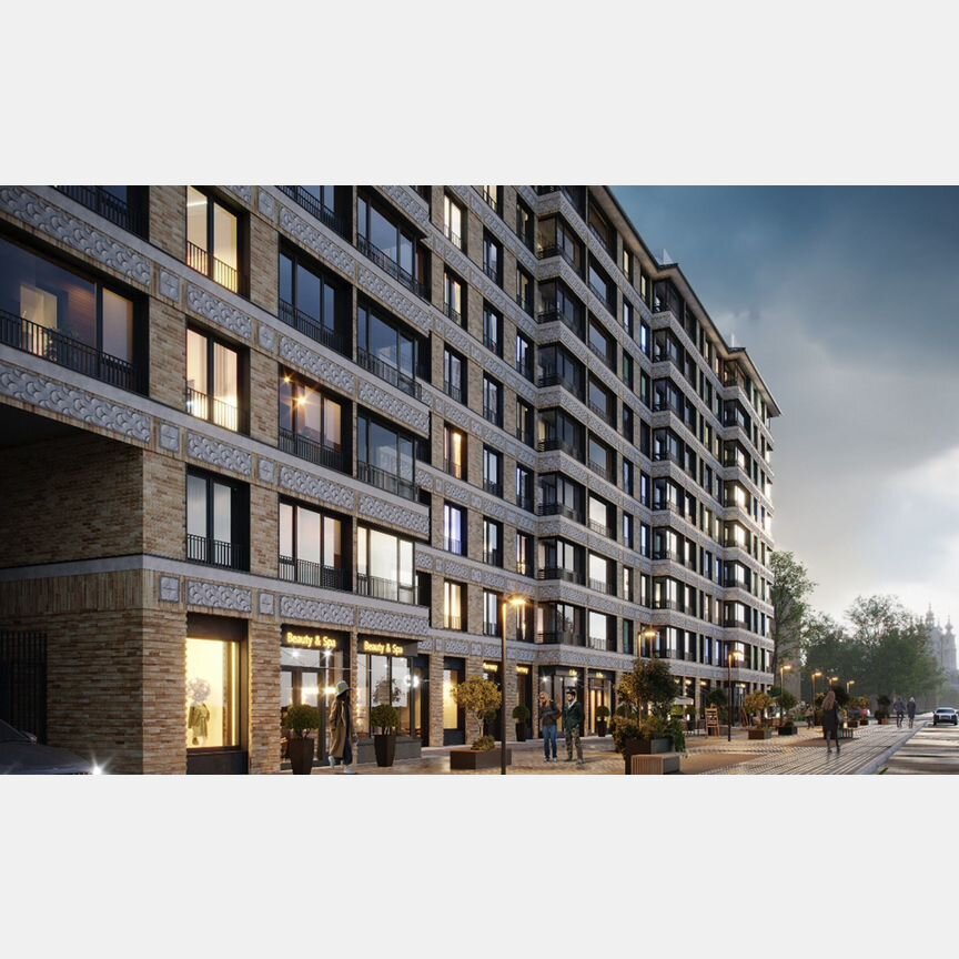 2-к. квартира, 58,8 м², 9/10 эт.