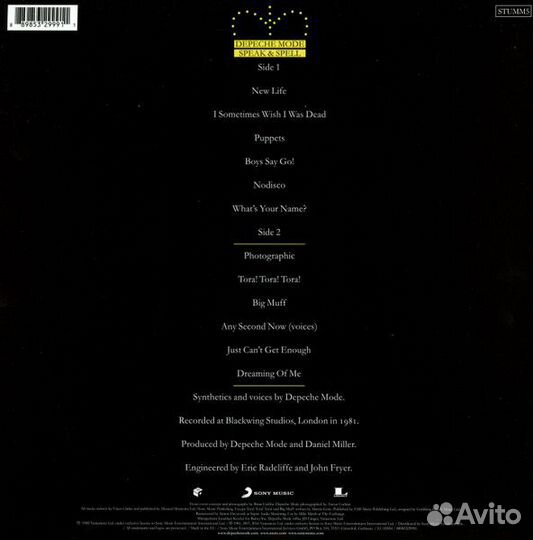 Винил Depeche Mode – Speak & Spell