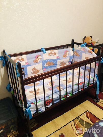 Детская кровать + матрас