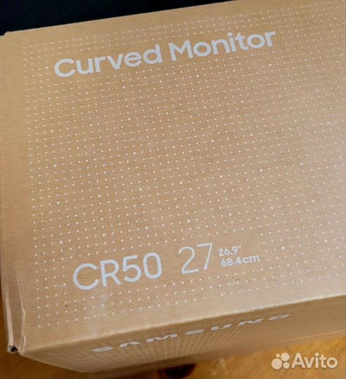 Новый изогнутый монитор Samsung 27 дюймов 68см