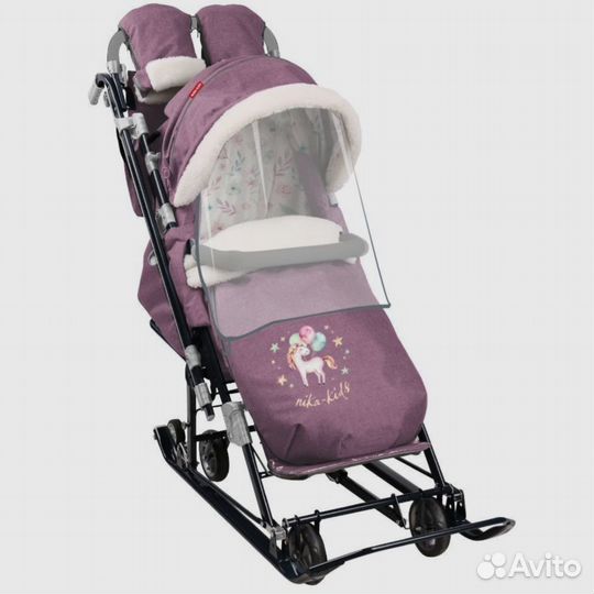 Санки-коляска nika Детям 7-8K нд7-8К/6
