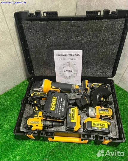 Набор электро инструмента DeWalt 3в1 (Арт.43910)