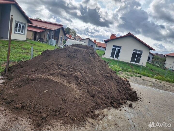 Земля под газон Камаз 5-10-15-30 тонн