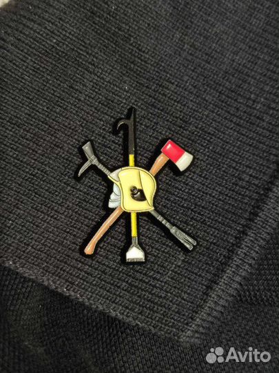 Значок Пожарный крест 2023 RS112