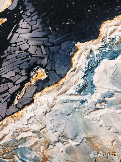 Абстракция картина интерьерная живопись