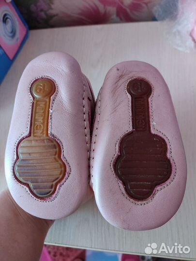 Ботиночки на первый шаг 19 размер