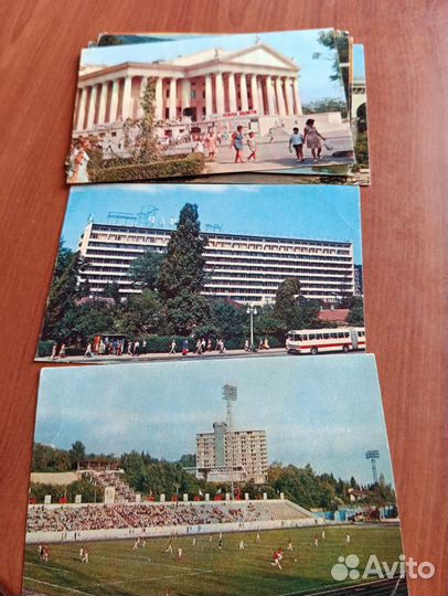 Открытки старинные гг67-90 с видами городов