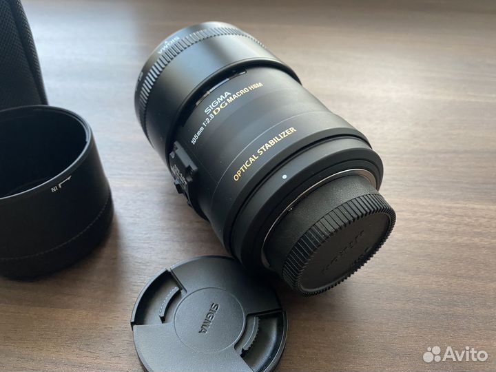 Объектив sigma для nikon 105mm 2.8 DG macro HSM
