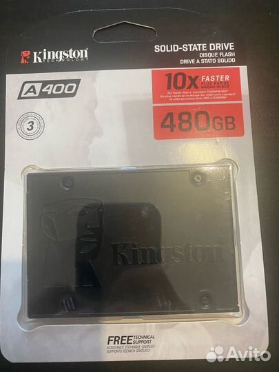 Ssd диск Kingston 480gb