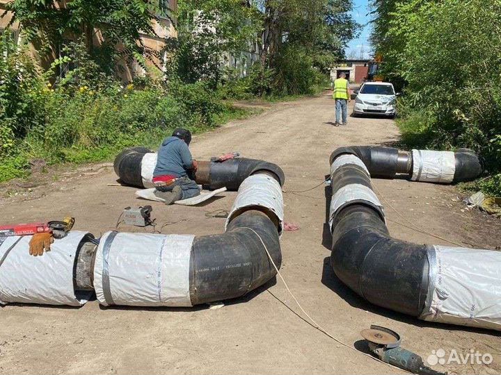 Бригада монтажников и сварщиков, монолитчиков