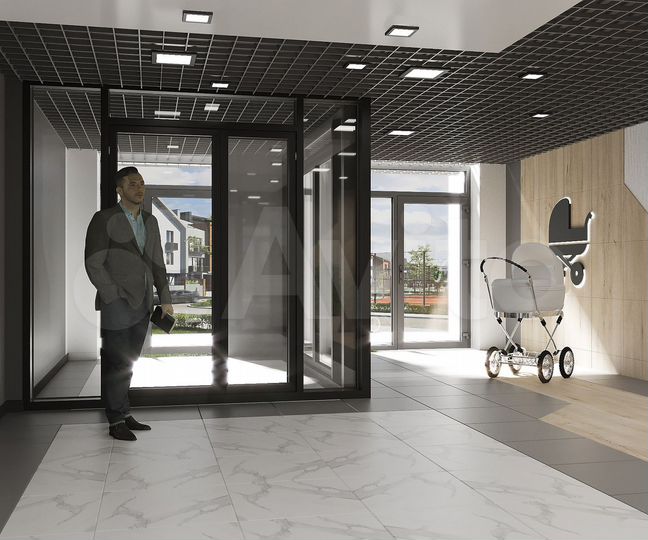 2-к. квартира, 53,2 м², 9/10 эт.