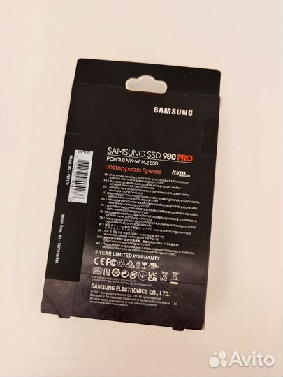 Ssd Samsung 980 Pro 1tb