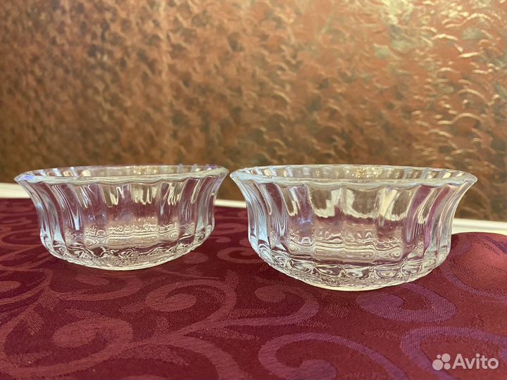 Стаканы, креманки, салатники, вазочки