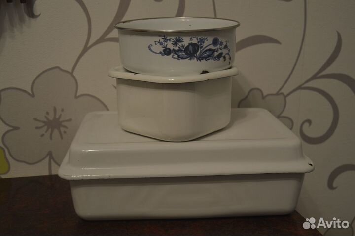 Лотки эмалированные