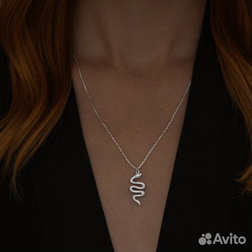 Колье sokolov из серебра, 94070736, р.38\42