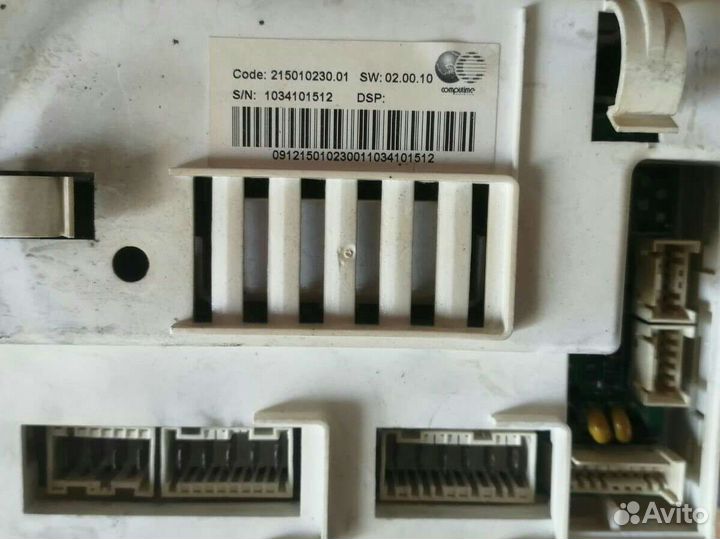 Модуль управления Indesit, Ariston, прошивка