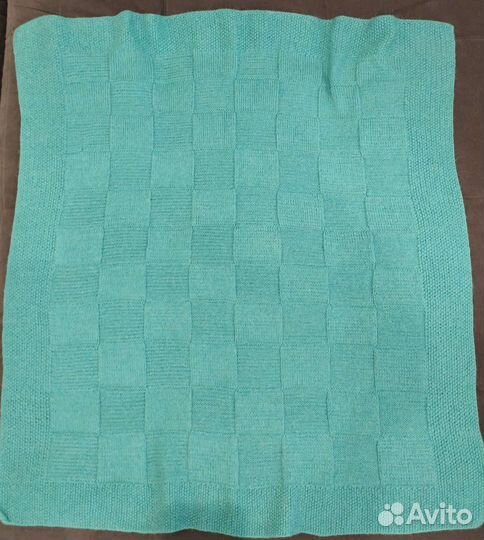 Плед детский вязаный ручная работа