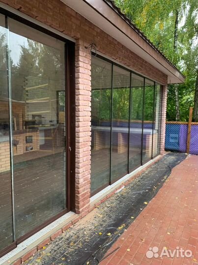 Раздвижное остекление балкона