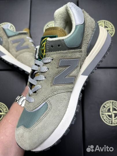 Кроссовки new balance 574 stone island