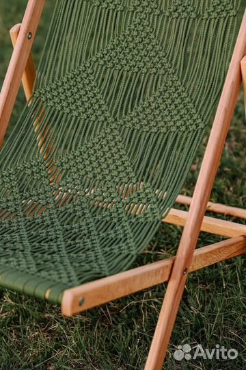 Шезлонг для дачи