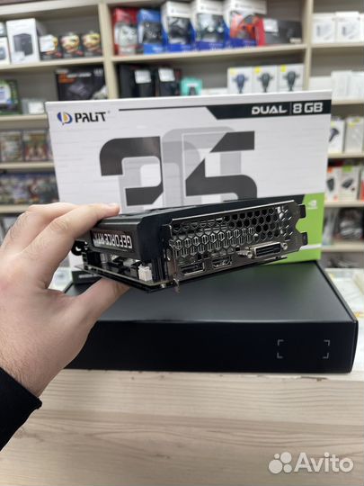 Видеокарта Palit 3050 Dual 8GB