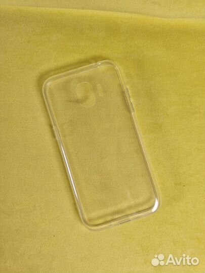 Чехол силиконовый-прозрачный (Samsung J2 2018)