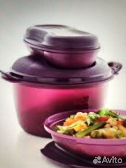 Tupperware фиолетовая коллекция для свч