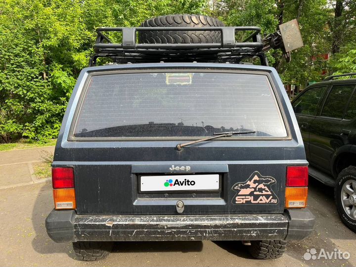 Jeep Cherokee 4.0 AT, 1989, 252 000 км