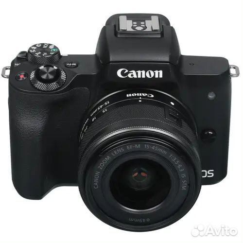 Canon EOS M50 Mark II Kit 15-45mm IS STM + 55-200m