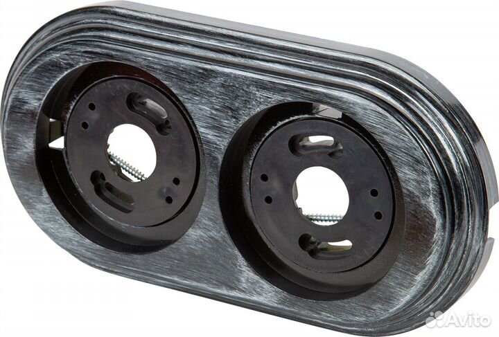 Рамка 2 поста серебряный век