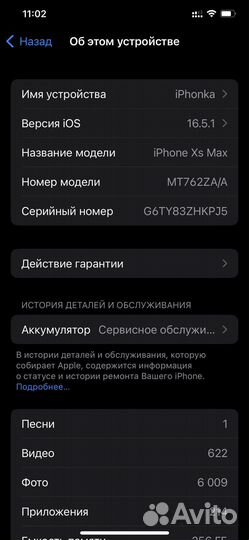 iPhone XS Max 256 Gb Dual SIM