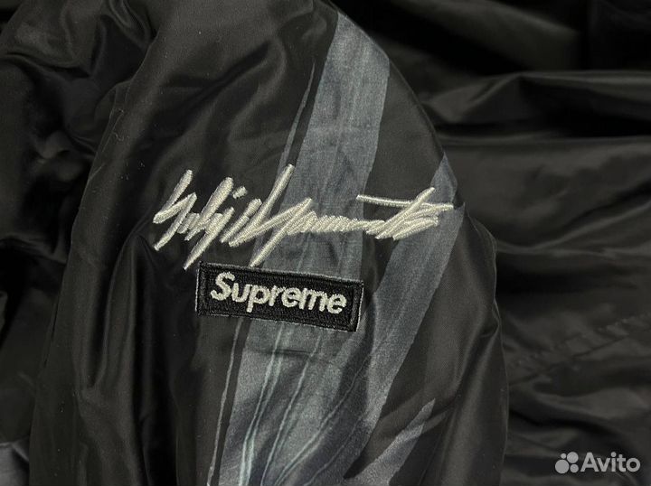 Бомбер yohjiyamamoto x supreme