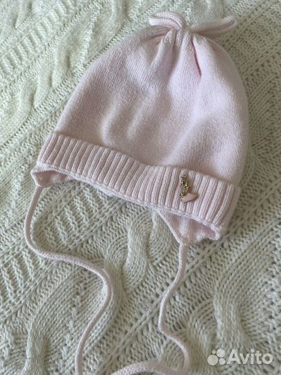 Шапочка для новорожденной