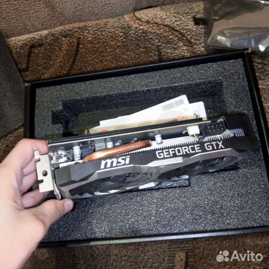 Msi gtx 1660 super 6gb в идеале, на пломбе
