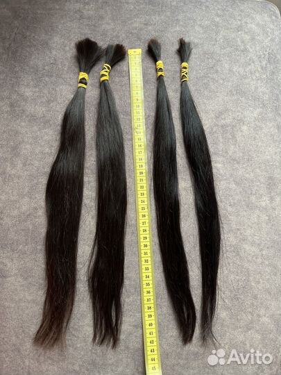 Волосы натуральные срез