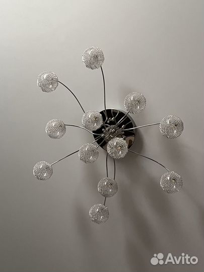 Люстра потолочная светодиодная с пультом