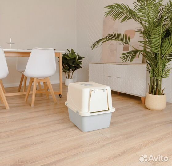 Туалет-домик закрытый для кошек stefan (Штефан)