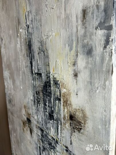 Картина маслом интерьерная абстракция