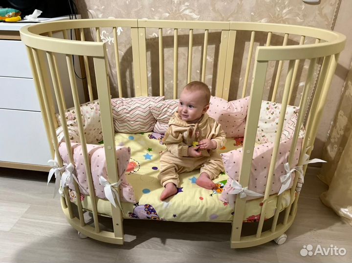 Кроватка-трансформер 8в1