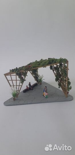 Беседка. Теневой навес