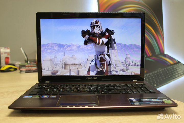 Ноутбук asus i7 4-х ядерный / 8-ми поточный