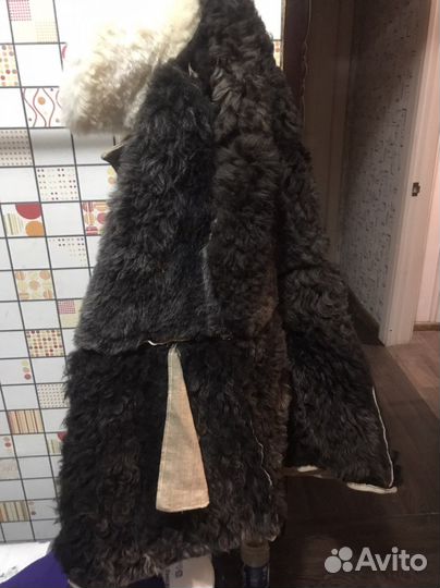 Тулуп из овчины армейский