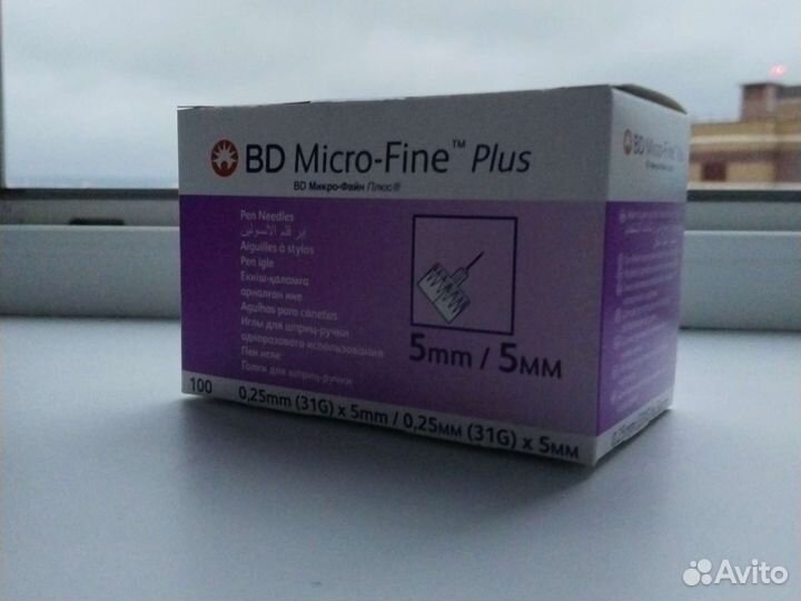 Иглы для инсулиновых шприц ручек