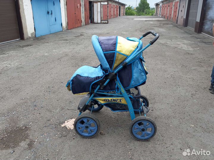 Коляска adamex 3 в 1 gloria