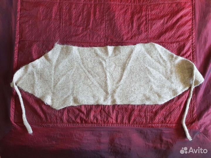 Согревающий пояс для поясницы чистая шерсть новый