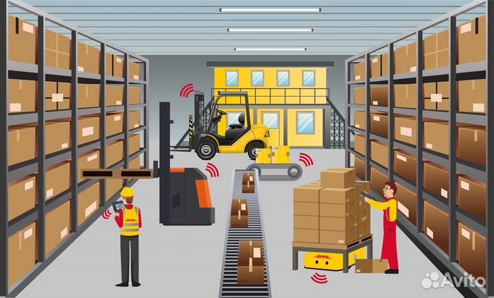 Комплектовщик Вахта на склад