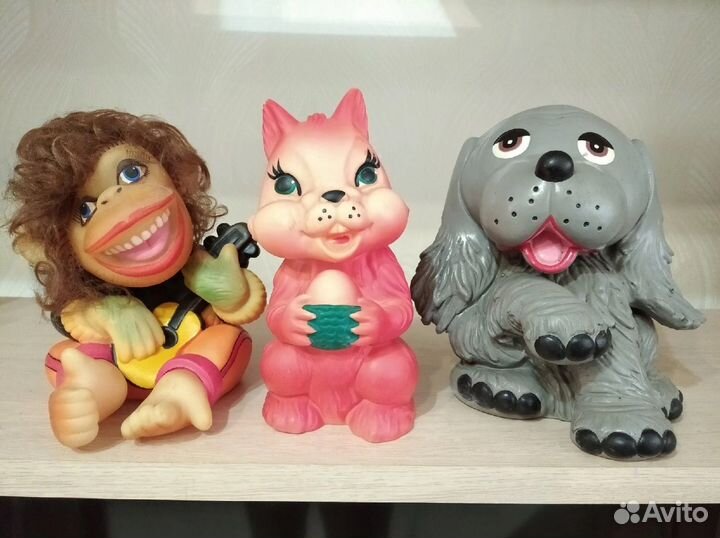 Игрушки резиновые